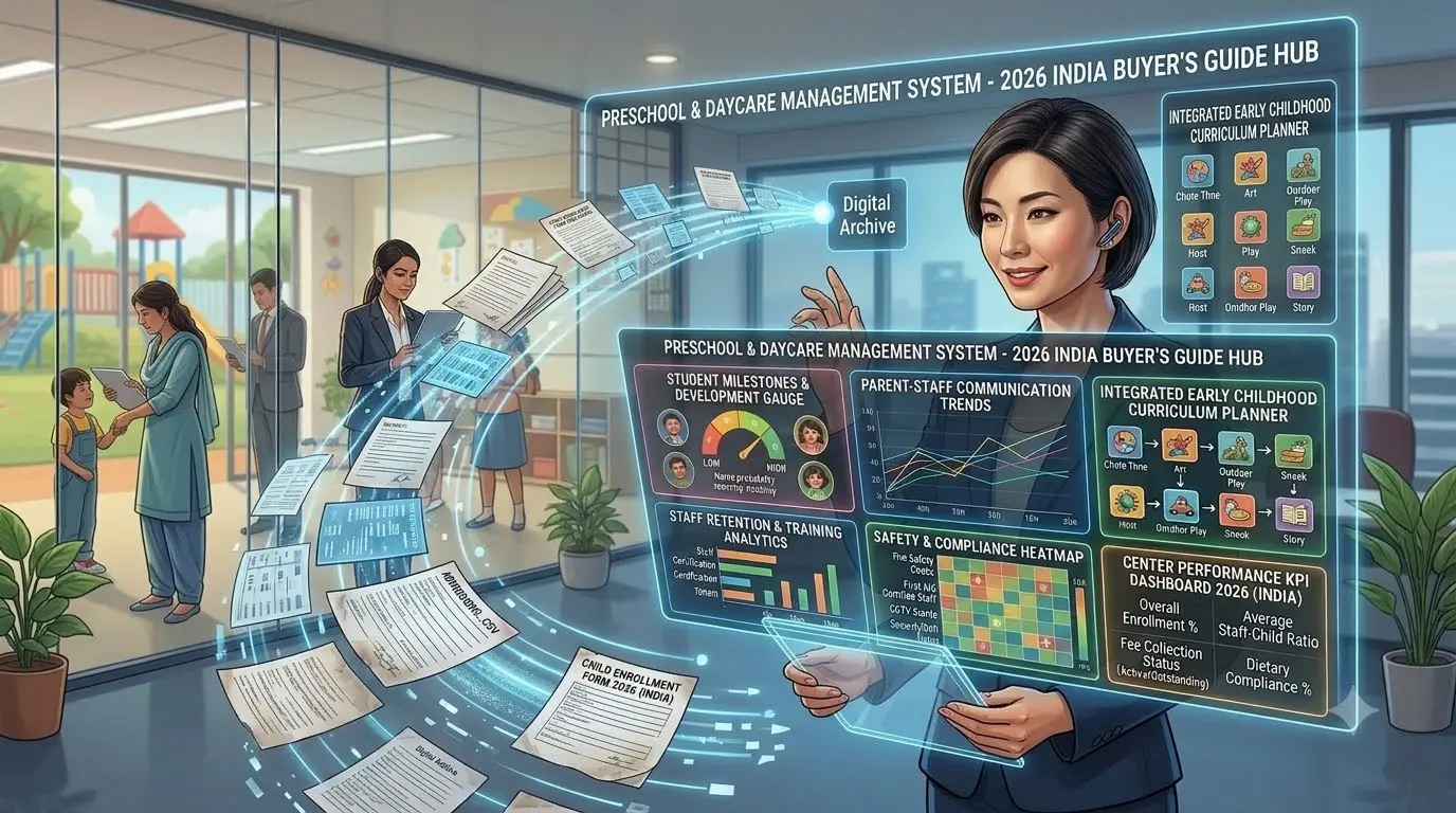Preschool Management Software in India: The Complete 2026 Buyer’s Guide