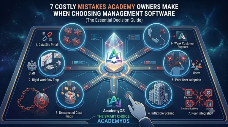 academy management software mistakes