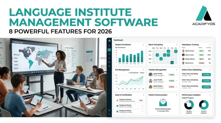 language institute management software