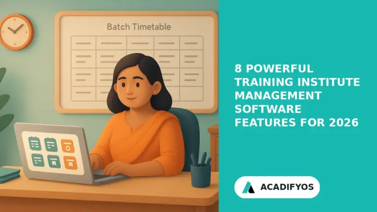 Training institute management software dashboard used by an Indian vocational training center administrator to manage cohorts and certifications
