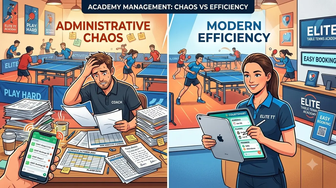 6 Signs Your Table Tennis Academy Has Outgrown Spreadsheets and WhatsApp