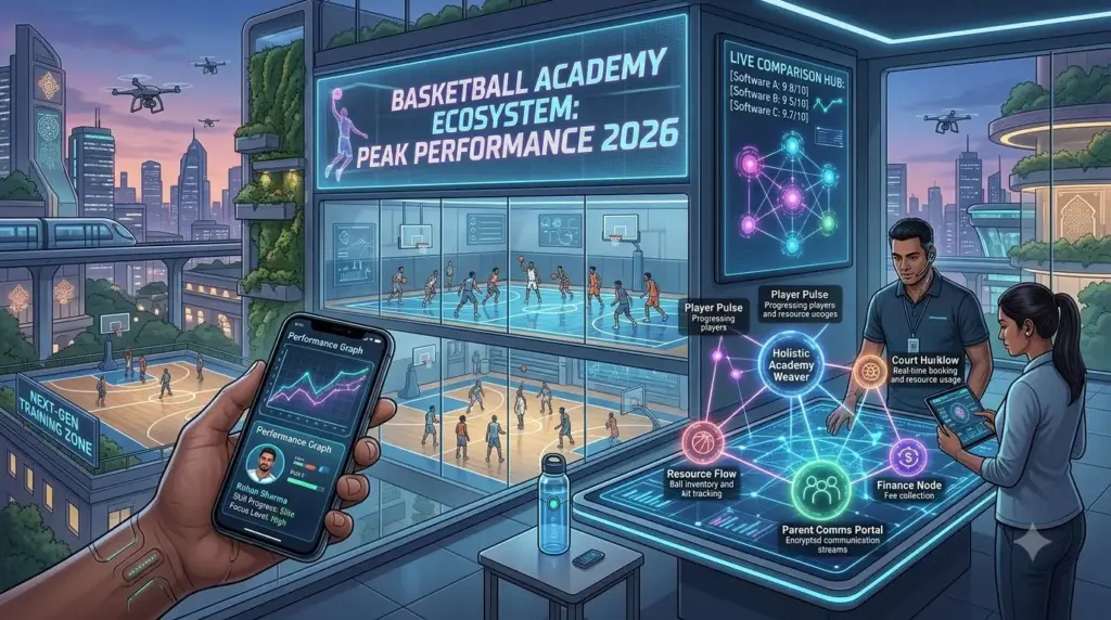 basketball academy management software