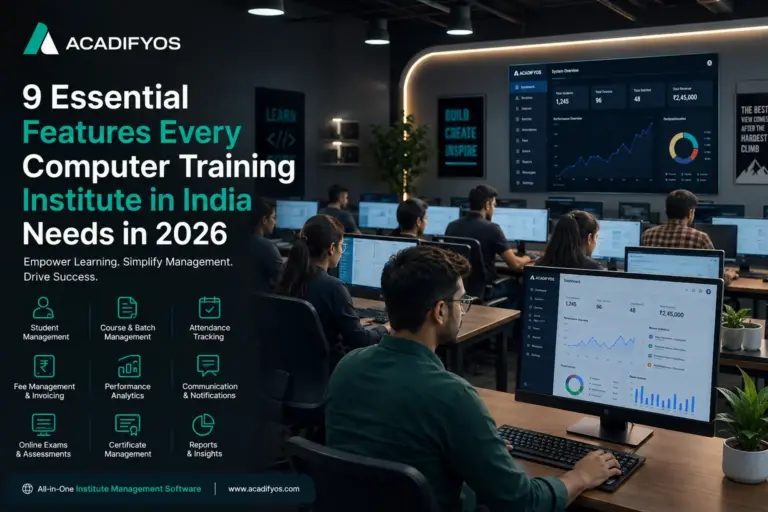 computer training institute software