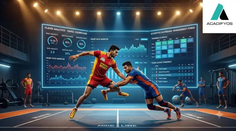 kabaddi academy management software