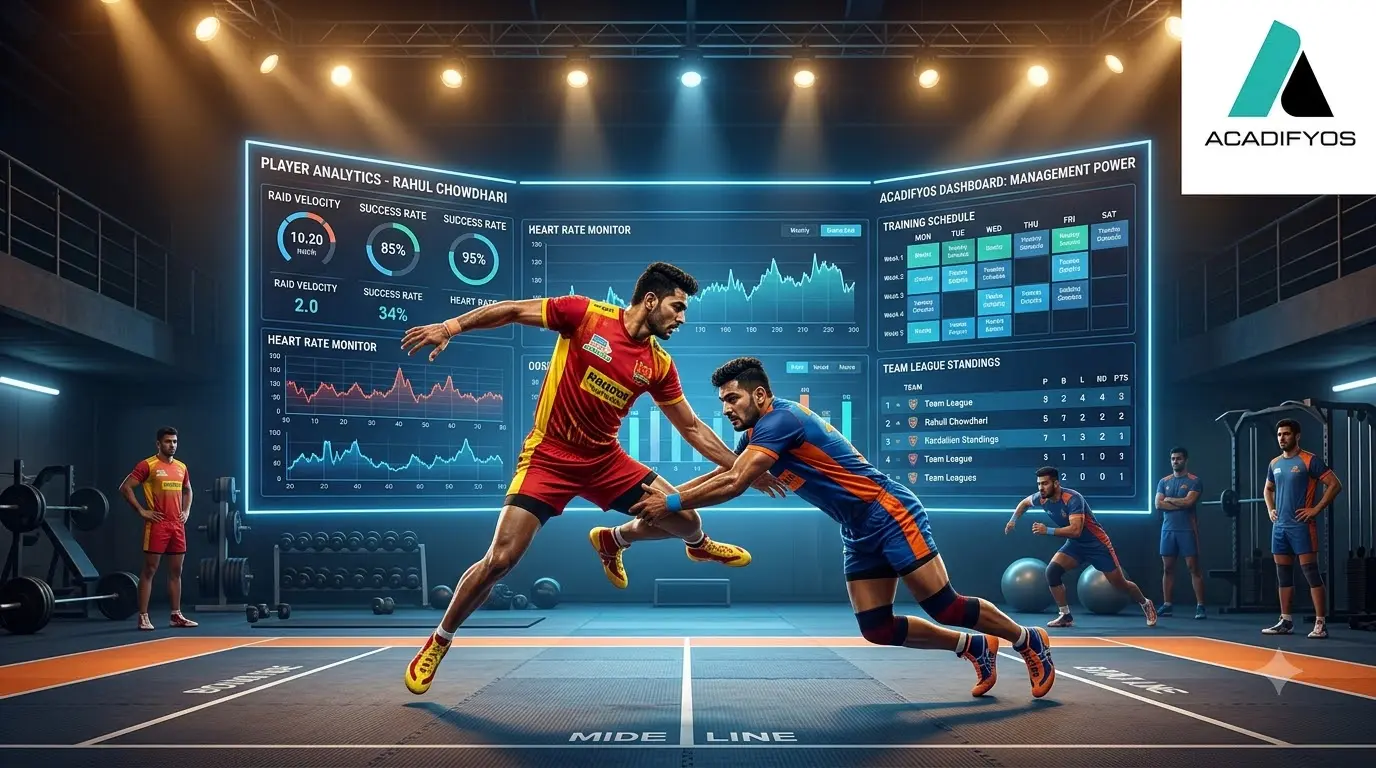 kabaddi academy management software