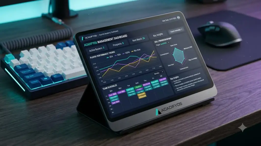 esports academy management software
