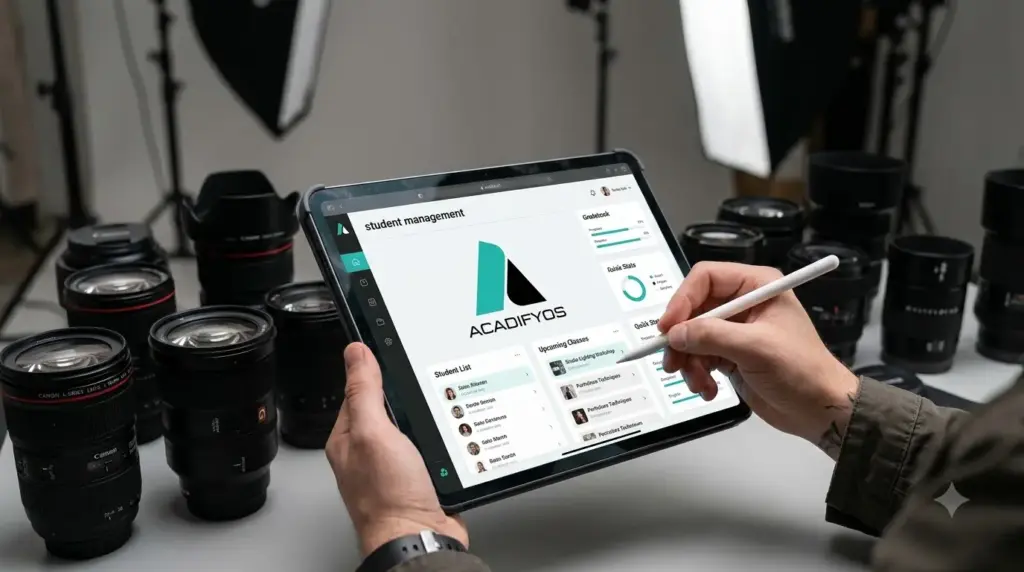 photography academy management software