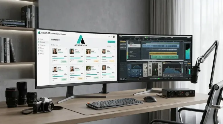 photography academy management software