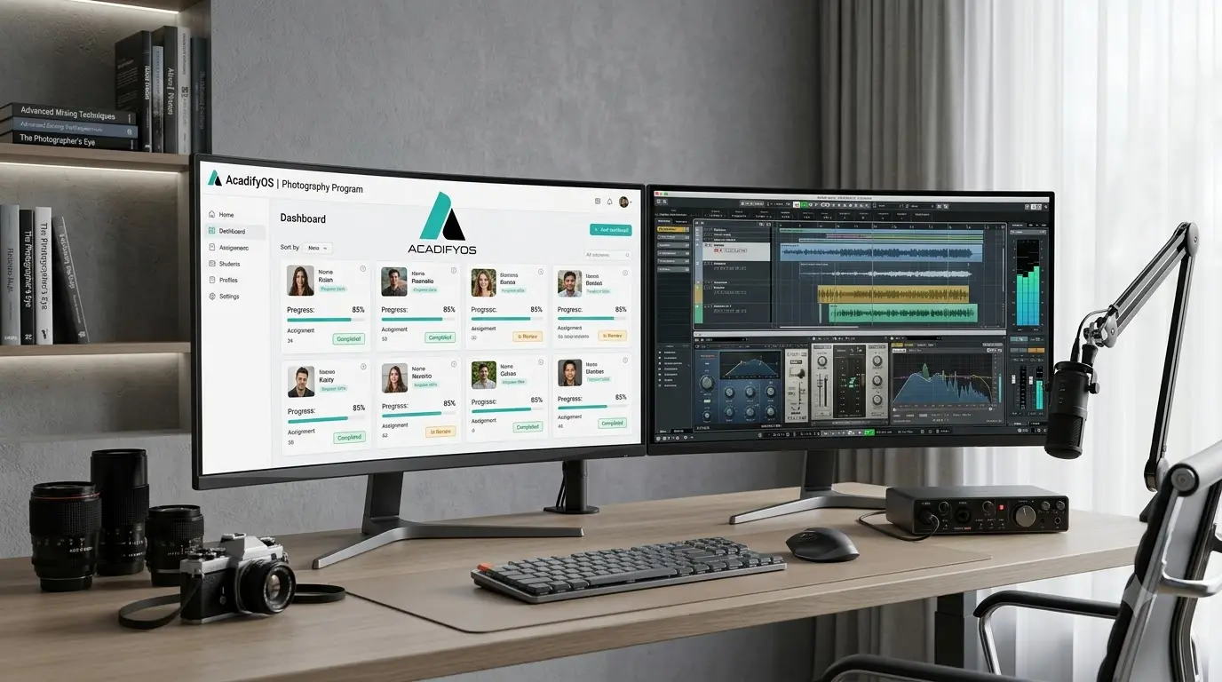 photography academy management software